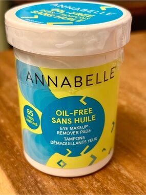 ANNABELLE Oil-Free Eye Makeup Remover Pads